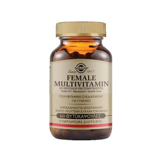 Solgar Female Multivitamin, 60phytocaps|Cure4u.gr