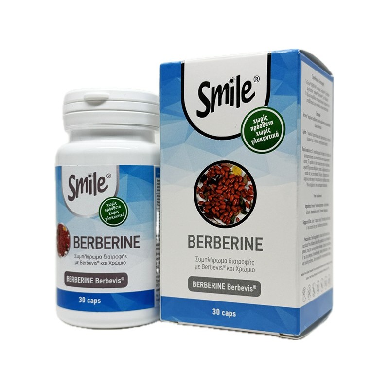 Smile Berberine, 30caps|Cure4u.gr