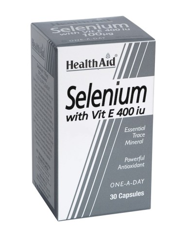 Health Aid Selenium + Vit Ε 30caps - 5019781020003